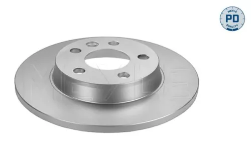 2x Meyle PD Rear Solid Brake Disc For Vw California Transporter