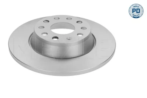 2x Meyle PD Rear Solid Brake Disc For Audi Seat Skoda Vw A3 Alhambra Altea Altea Xl Cc