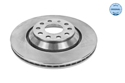 2x Meyle Rear Vented Brake Disc For Audi Cupra Seat Skoda Vw A3 Arteon Ateca Atlas 