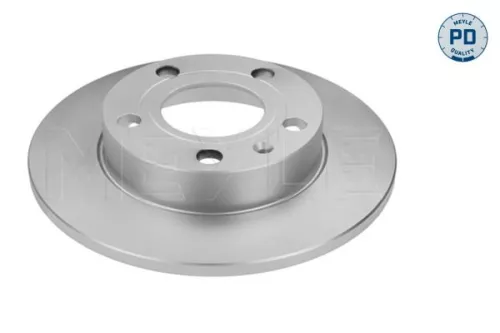 2x Meyle PD Rear Solid Brake Disc For Audi Seat 80 A4 Coupe Exeo