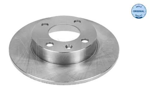 2x Meyle Rear Solid Brake Disc For Seat Vw Arosa Cordoba Ibiza Lupo Polo