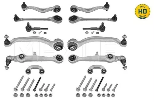 Meyle HD Front Left Right Control Arm Kit Wheel Suspension For Audi A8 Quattro and Long Wheelbase Versions
