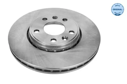 2x Meyle Front Vented Brake Disc For Renault Grand Scénic Laguna Latitude Megane Me