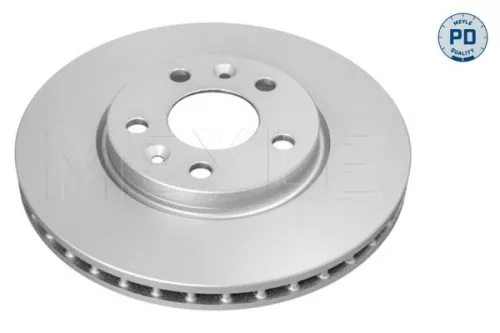2x Meyle PD Front Vented Brake Disc For Mercedes-benz Mitsubishi Nissan Renault Asx Au