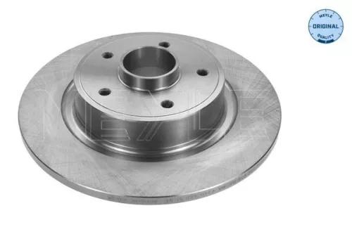 2x Meyle Rear Solid Brake Disc For Renault Grand Scénic Laguna