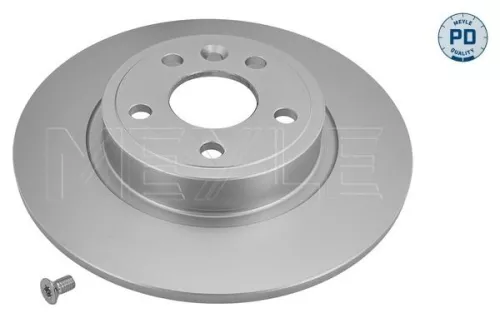MEYLE MEYLE 18-15 523 0015/PD 2x Meyle PD Rear Solid Brake Disc For Jaguar Land Rover Discovery Sport E-pace Xe 