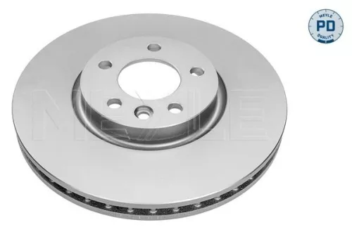2x Meyle PD Front Vented Brake Disc For Vw California Multivan Transporter Transporter