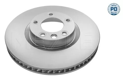 Meyle Front Left Vented Brake Disc For Porsche Vw Cayenne Touareg