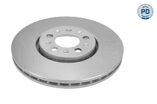 2x Meyle PD Front Vented Brake Disc For Audi Seat Skoda Vw A1 A3 Bora Cordoba Fabia Go
