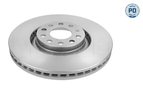 2x Meyle PD Front Vented Brake Disc For Audi Seat A4 A6 Allroad Exeo