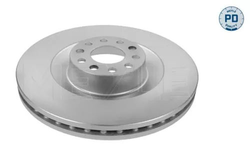 2x Meyle PD Front Vented Brake Disc For Audi Vw A6 A8 Phaeton
