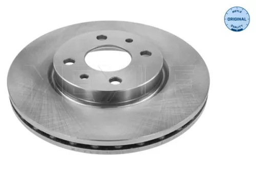 2x Meyle Front Vented Brake Disc For Alfa Romeo Chrysler Citroën Fiat Lancia Peugeo
