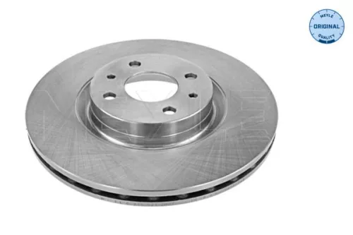 2x Meyle Front Vented Brake Disc For Abarth Alfa Romeo Fiat Lancia 155 500 / 595 / 