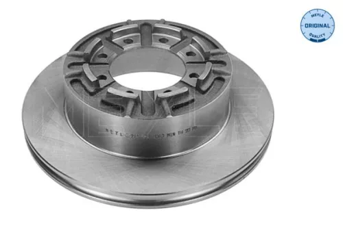 MEYLE MEYLE 215 523 0010 2x Meyle Rear Solid Brake Disc For Iveco Daily 