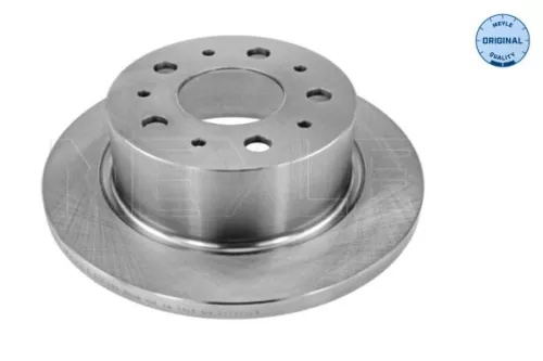 2x Meyle Rear Solid Brake Disc For Citroën Fiat Peugeot Boxer Ducato Jumper