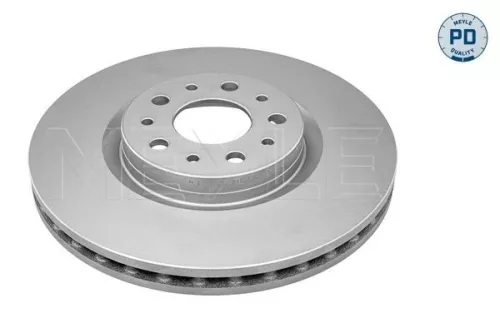 2x Meyle PD Front Vented Brake Disc For Fiat Tipo