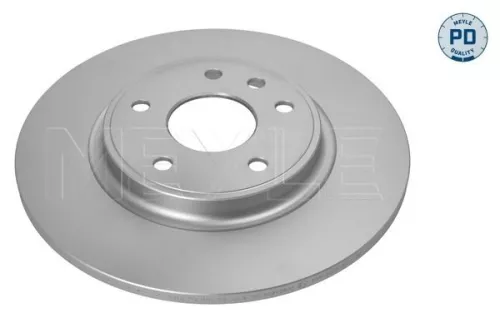 2x Meyle PD Rear Solid Brake Disc For Fiat Lancia Freemont Voyager