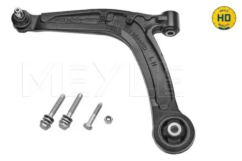 Meyle Hd Front Left Lower Control / Trailing Arm For Abarth Fiat Ford 500 500