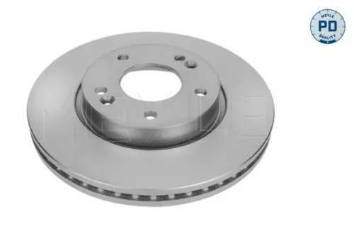 2x Meyle PD Front Vented Brake Disc For Hyundai Kia Cee'd Cerato I30 Ix20 Pro Cee'd So