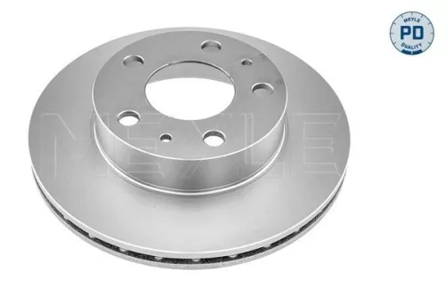 2x Meyle PD Front Vented Brake Disc For Citroën Fiat Peugeot Boxer Ducato Jumper