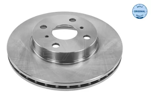 2x Meyle Front Vented Brake Disc For Toyota Corolla