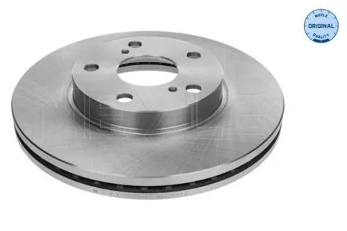 2x Meyle Front Vented Brake Disc For Toyota Auris Auris Van Corolla