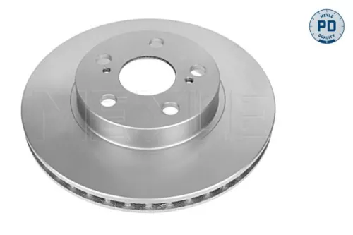 MEYLE MEYLE 30-15 521 0123/PD 2x Meyle PD Front Vented Brake Disc For Toyota Prius 