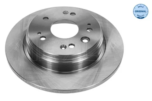 2x Meyle Rear Solid Brake Disc For Honda Fr-v