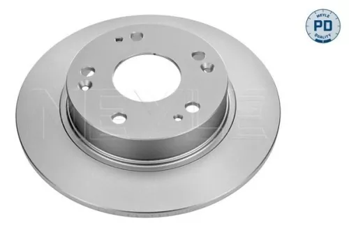 MEYLE MEYLE 31-15 523 0055/PD 2x Meyle PD Rear Solid Brake Disc For Honda Civic 