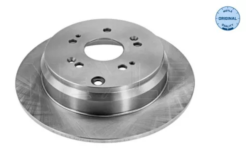 2x Meyle Rear Solid Brake Disc For Honda Cr-v