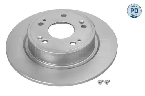 2x Meyle PD Rear Solid Brake Disc For Honda Accord E:ny1 Hr-v
