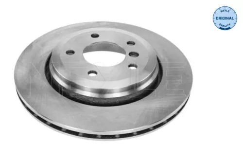 2x Meyle Rear Vented Brake Disc For Bmw 3 Series