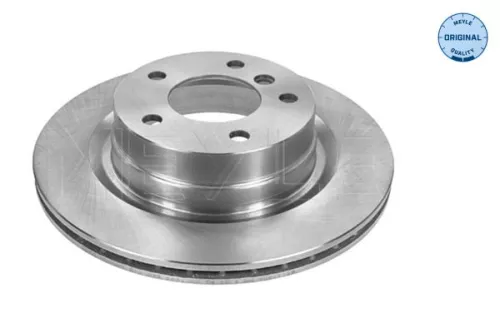 2x Meyle Rear Vented Brake Disc For Bmw 1 2 3 Series