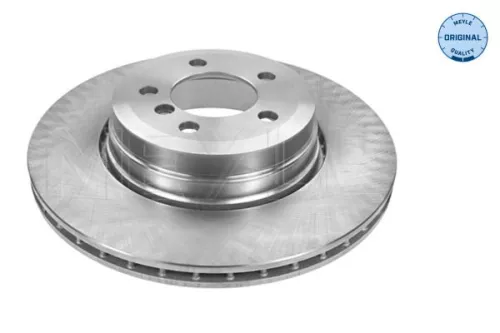 2x Meyle Rear Vented Brake Disc For Bmw 7 Series