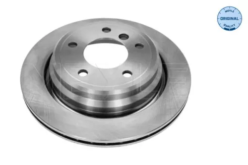 2x Meyle Rear Vented Brake Disc For Bmw 5 Series