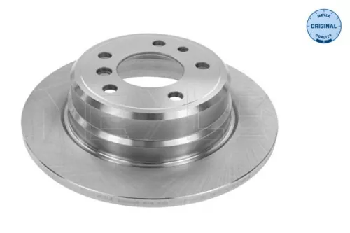 2x Meyle Rear Solid Brake Disc For Bmw 7 Series