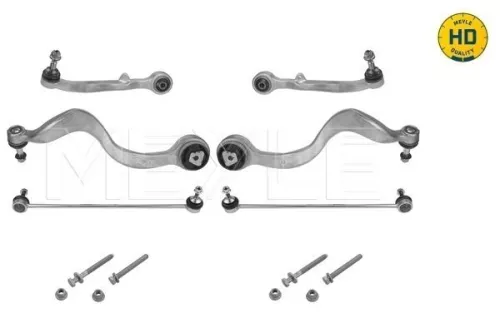 MEYLE MEYLE 316 050 0105/HD Meyle HD Front Left Right Control Arm Kit Wheel Suspension For BMW 7 Series Luxury Sedan Long Wheelbase 