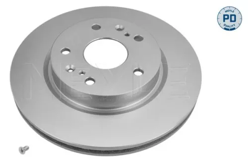 2x Meyle PD Front Vented Brake Disc For Suzuki S-cross Sx4 S-cross Vitara