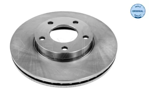 2x Meyle Front Vented Brake Disc For Mazda 3 5