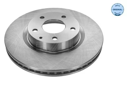 2x Meyle Front Vented Brake Disc For Mazda 3 Cx-3