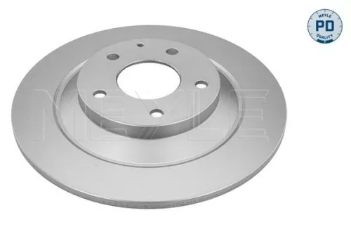 2x Meyle PD Rear Solid Brake Disc For Mazda Cx-30 Cx-5