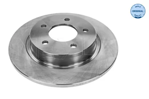 2x Meyle Rear Solid Brake Disc For Mazda 3 5