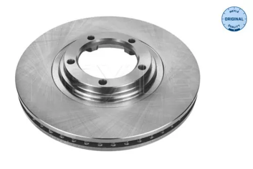 2x Meyle Front Vented Brake Disc For Hyundai H-1 H-1 / Starex H100