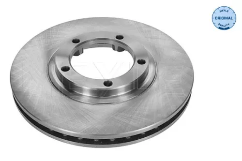 2x Meyle Front Vented Brake Disc For Hyundai H-1 H-1 / Starex H100