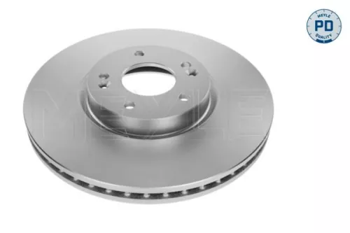 2x Meyle PD Front Vented Brake Disc For Hyundai Kia Grand Santa Fé Santa Fé Sorento