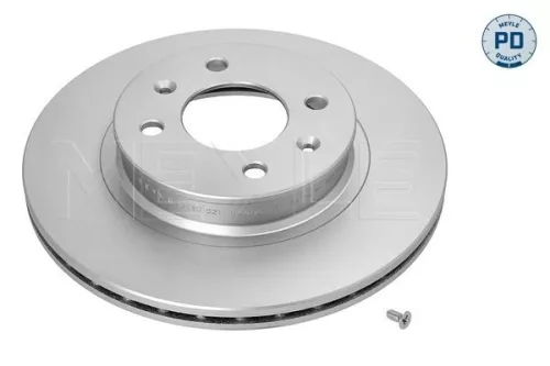 MEYLE MEYLE 37-15 521 0045/PD 2x Meyle PD Front Vented Brake Disc For Hyundai I20 