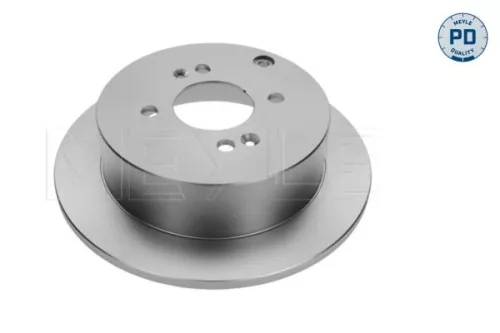 2x Meyle PD Rear Solid Brake Disc For Hyundai Kia Accent Getz I20 Rio