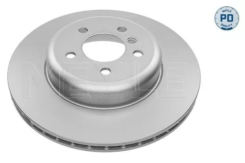 2x Meyle PD Rear Vented Brake Disc For Bmw 3 4 Series