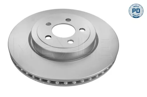 2x Meyle PD Front Vented Brake Disc For Chrysler Lancia 300c Thema