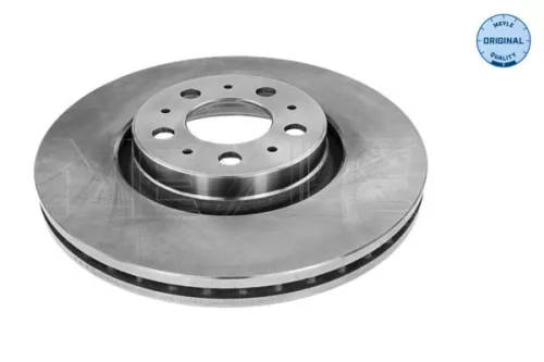 2x Meyle Front Vented Brake Disc For Volvo S60 Xc90
